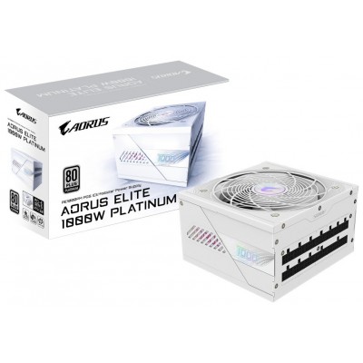 FUENTES DE ALIMENTACION GIGABYTE MODULAR AORUS ELITE P1000W ICE ATX BLANCO